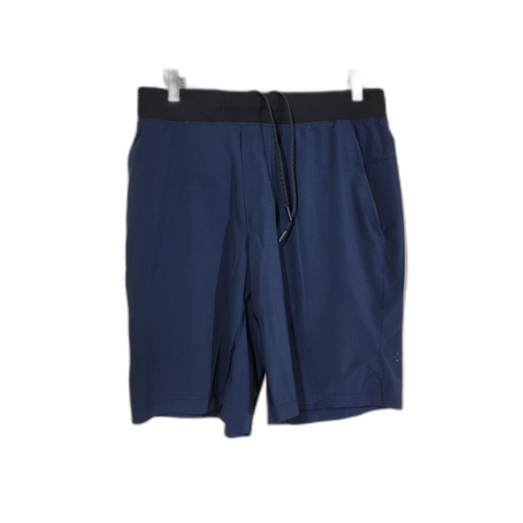 Lululemon Men's Navy Blue Shorts - Medium - Picture 2 of 6